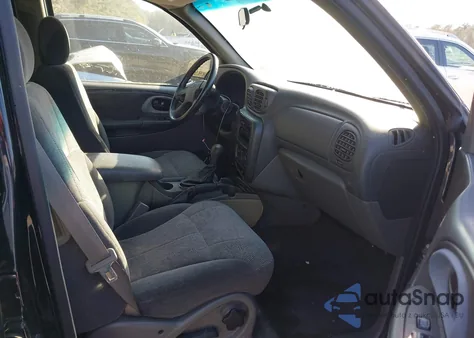 2003 Chevrolet Trailblazer Lt из США, поврежденный, VIN 1GNDS13S032380018